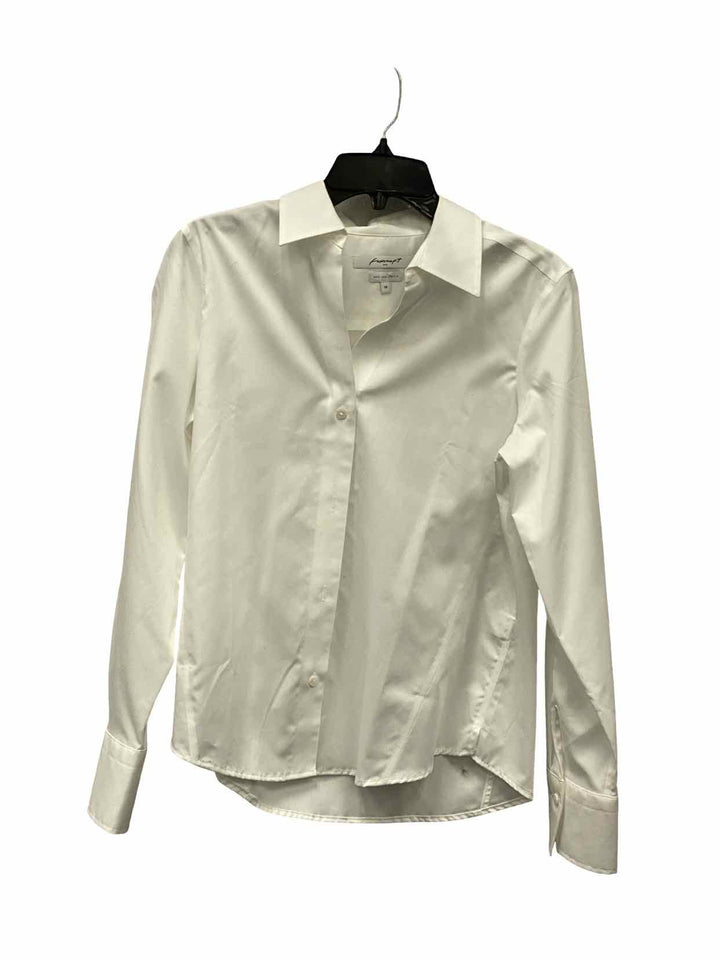 Foxcroft Size M White Long Sleeve Shirts