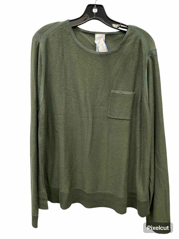 Cabi Size XXL Green Long Sleeve Shirts