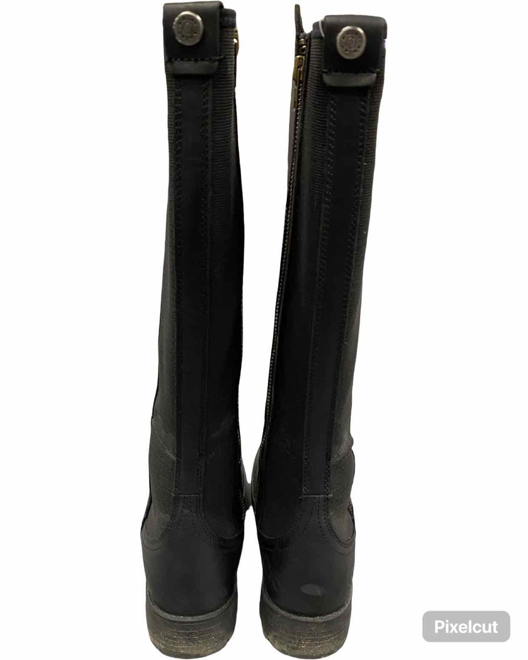Ariat Shoe Size 7 Black Leather NWOT Sutton II Waterproof Boots(knee)
