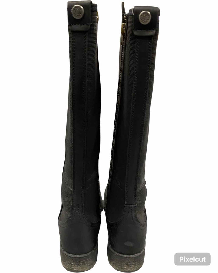 Ariat Shoe Size 7 Black Leather NWOT Sutton II Waterproof Boots(knee)