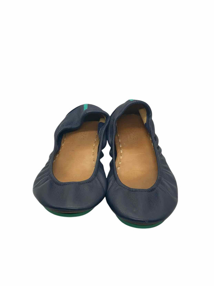 Tieks Shoe Size 11 Blue Leather Flats