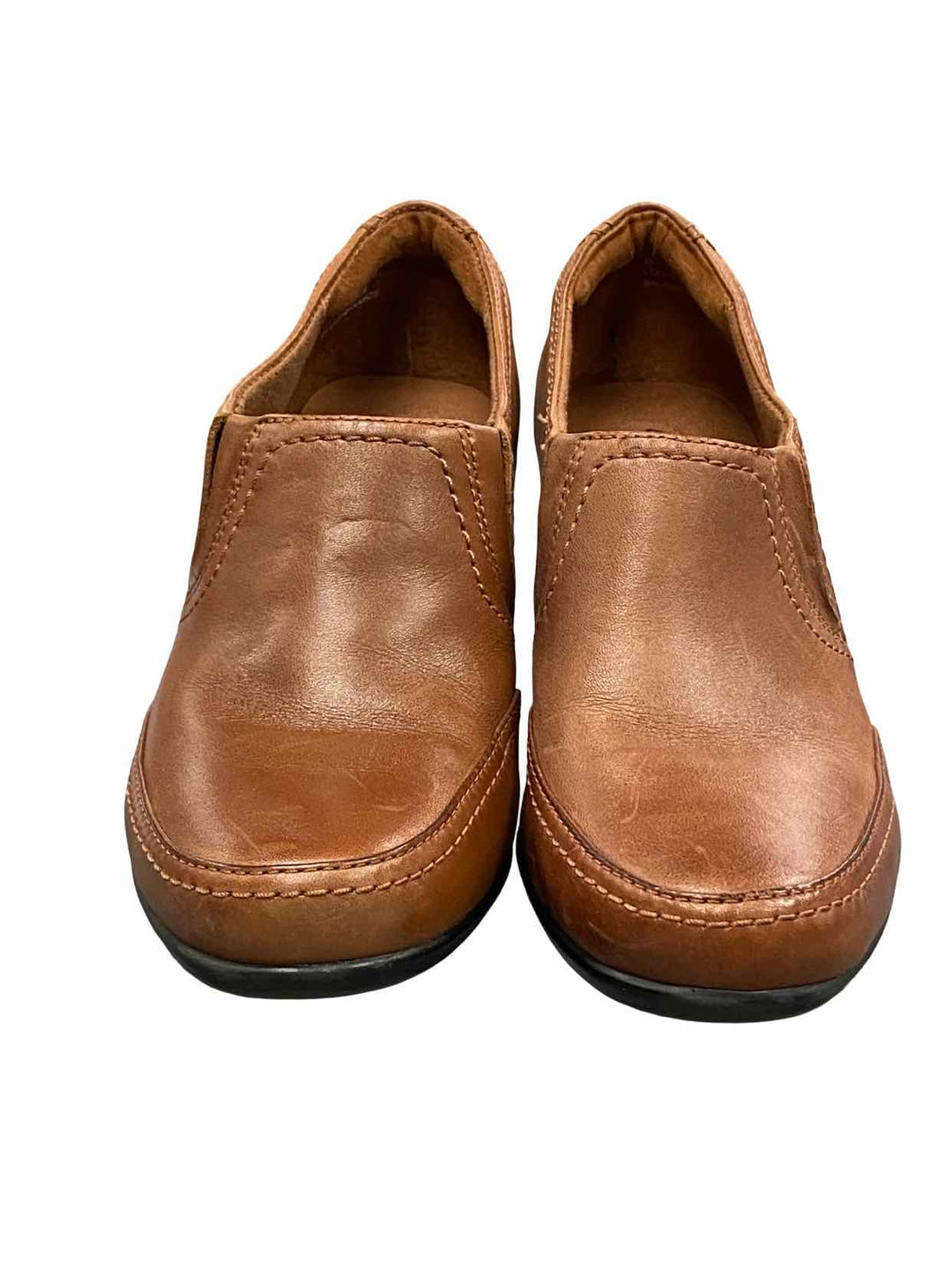 Clarks Shoe Size 5 Brown Leather Bendables Loafers