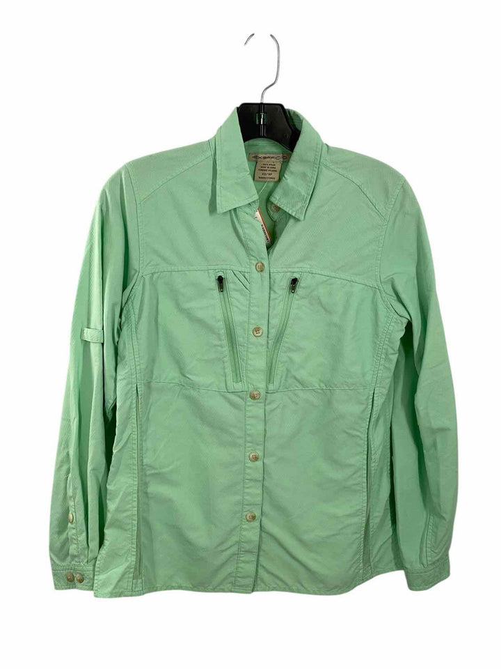 Exofficio Size XS Mint Athletic Long Sleeve