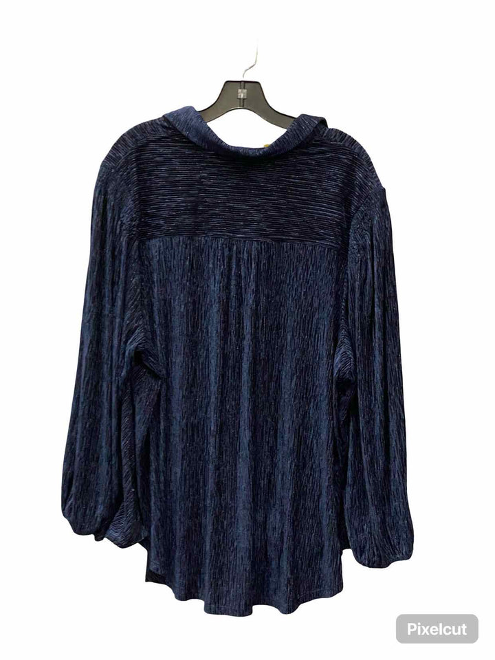 Skies are Blue Size 2X Blue Sweater