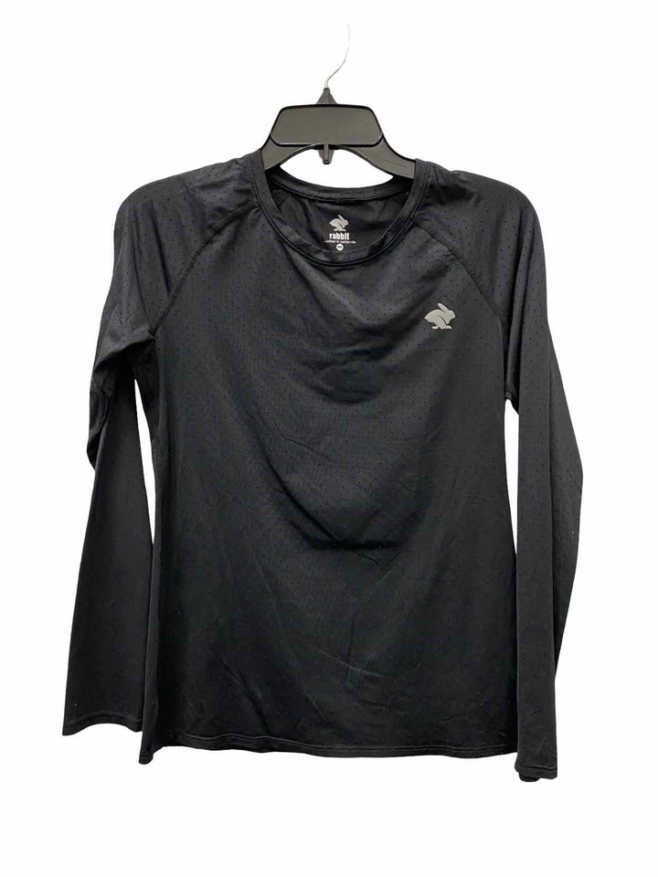 Rabbit Size M Black Athletic Long Sleeve