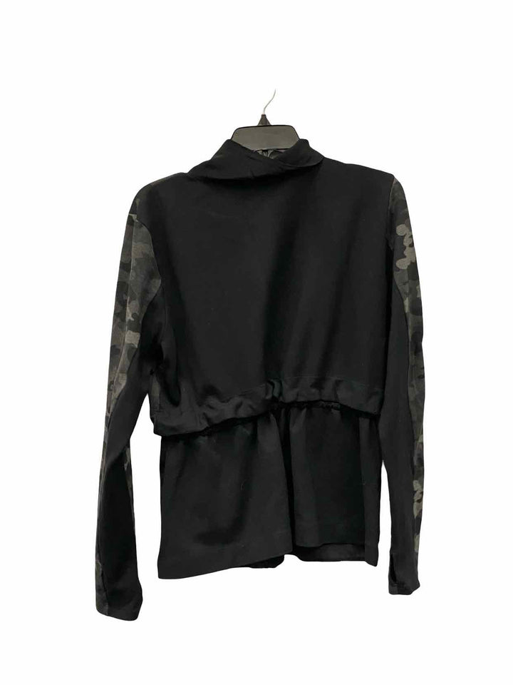 Cabi Size L Black Grey camo print Jacket
