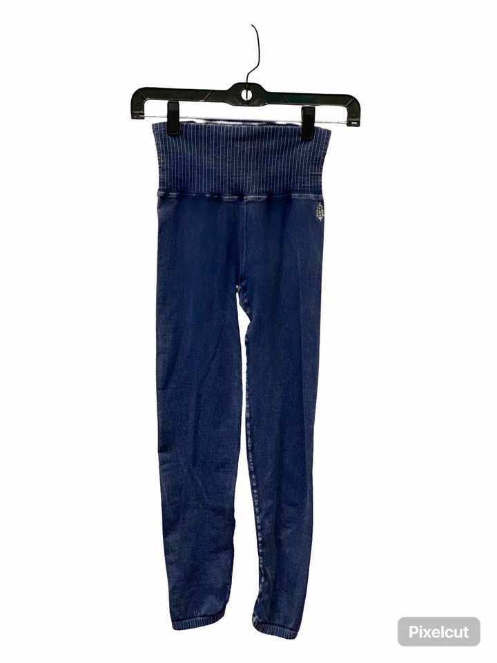 Free People Size S/M Blue Athletic Pants