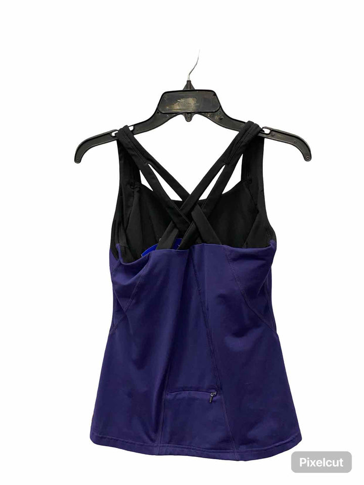 Unknown Brand Size M Purple Black Athletic Tank Top