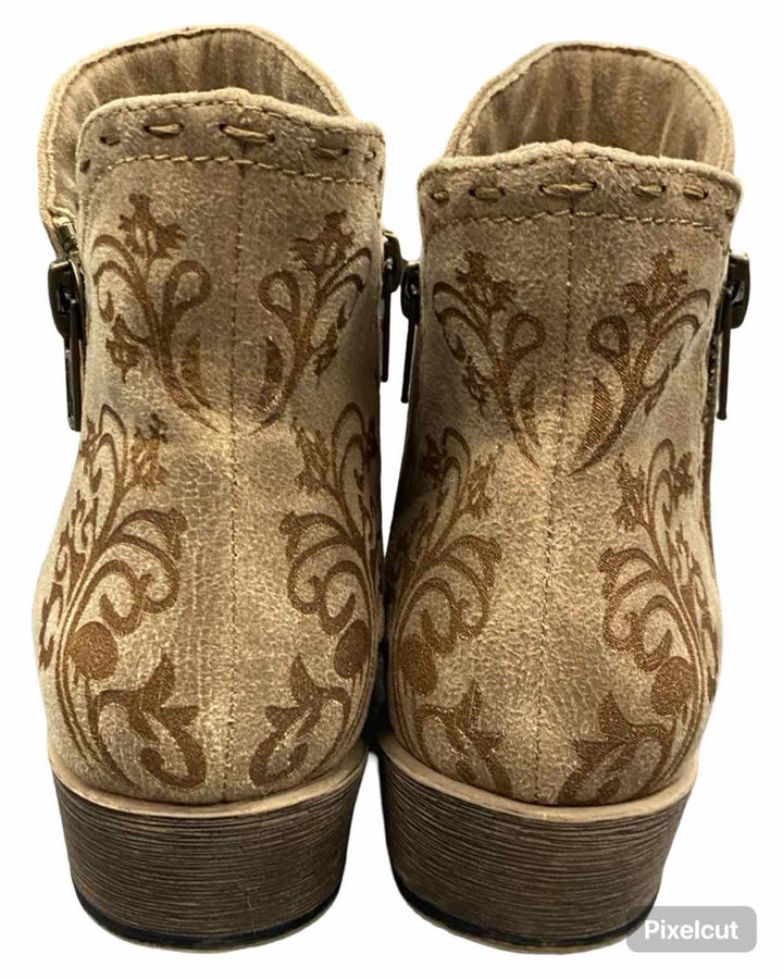 Very G Shoe Size 8 Brown Manmade Drift Boots(Ankle)