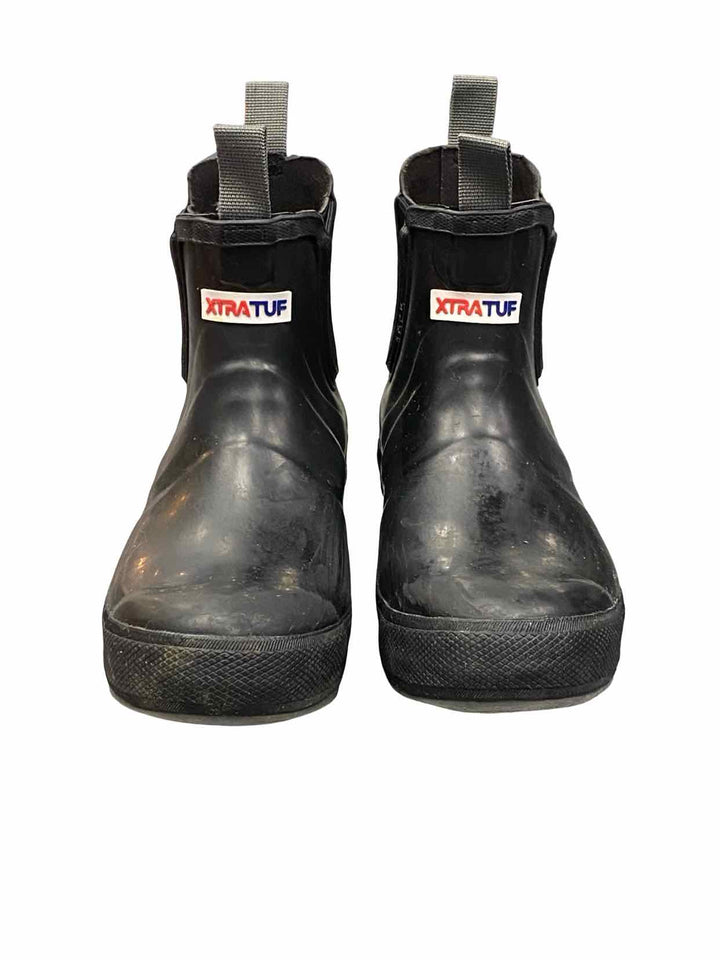 XtraTuf Shoe Size 8 Black Legacy Ankle Deck Boots(Ankle)