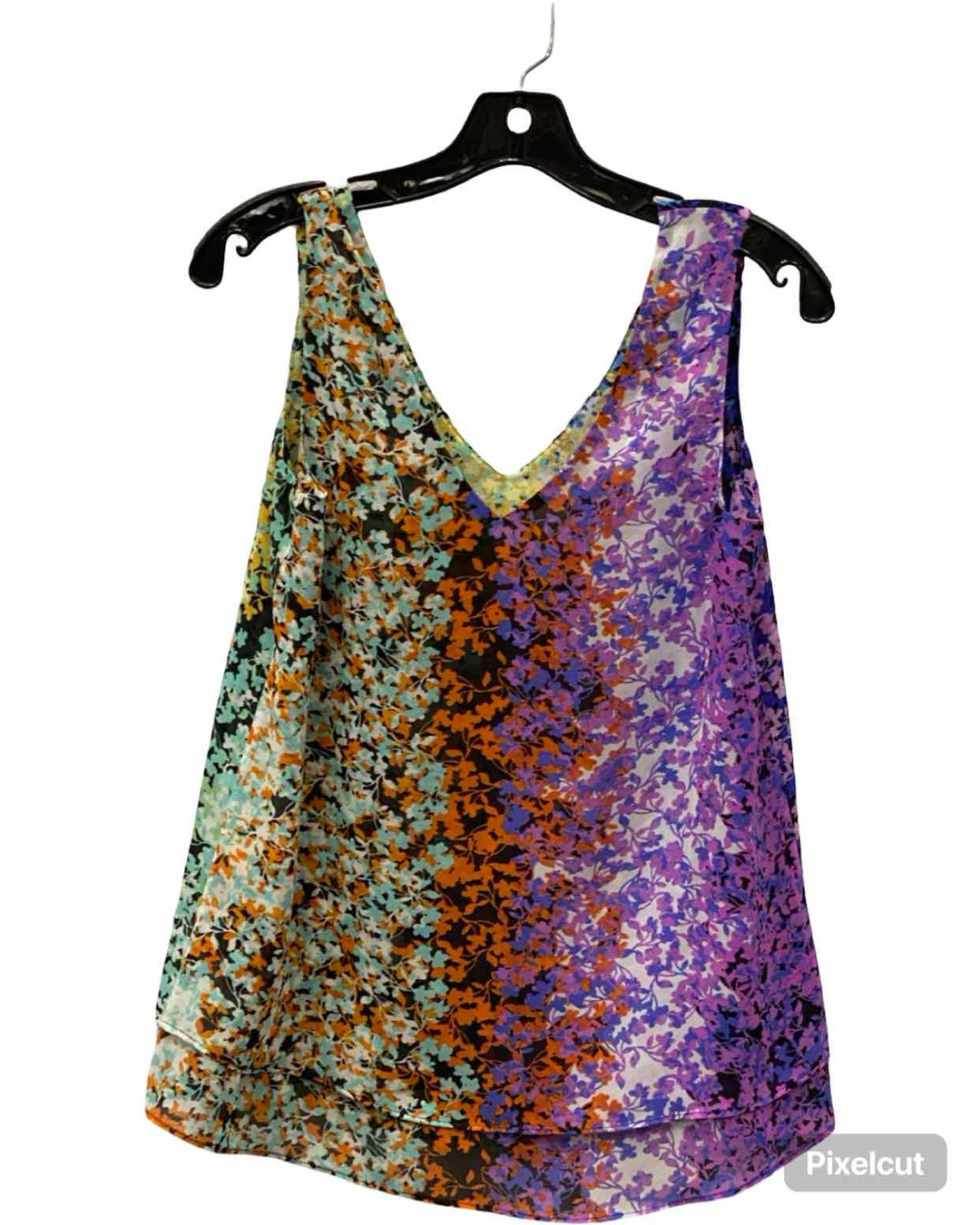 Cabi Size XS Multi-Color Floral Tank Top