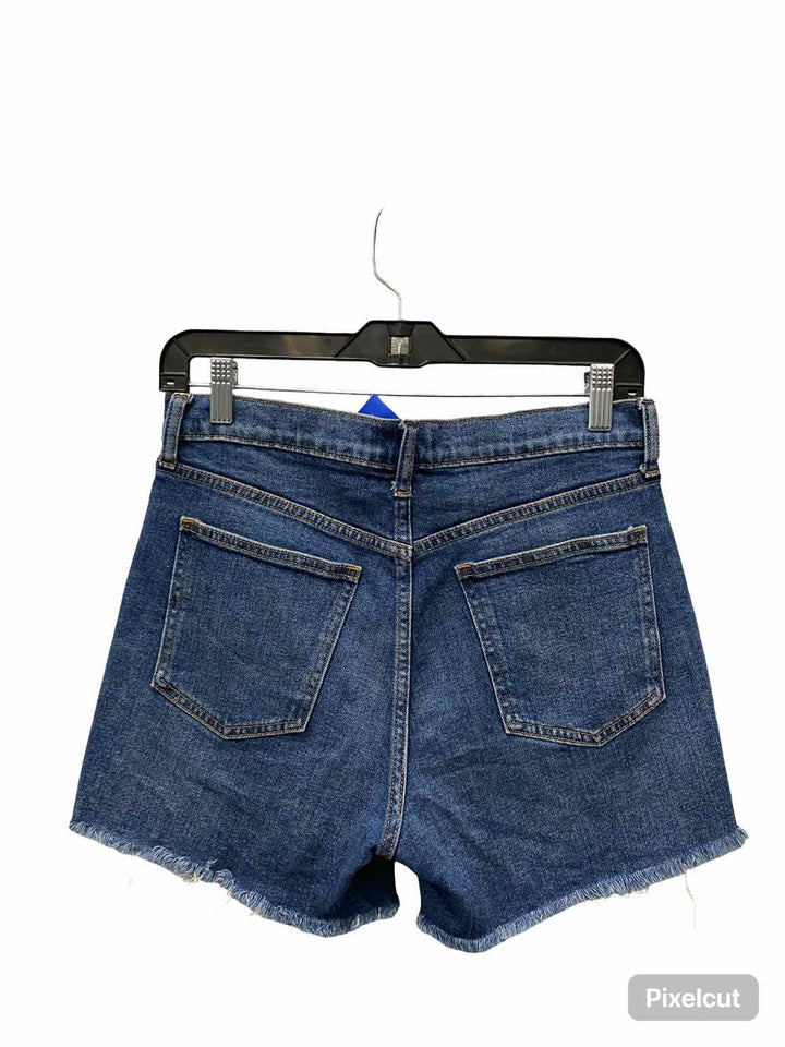 Gap Size 26 Blue Denier hi-rise Shorts