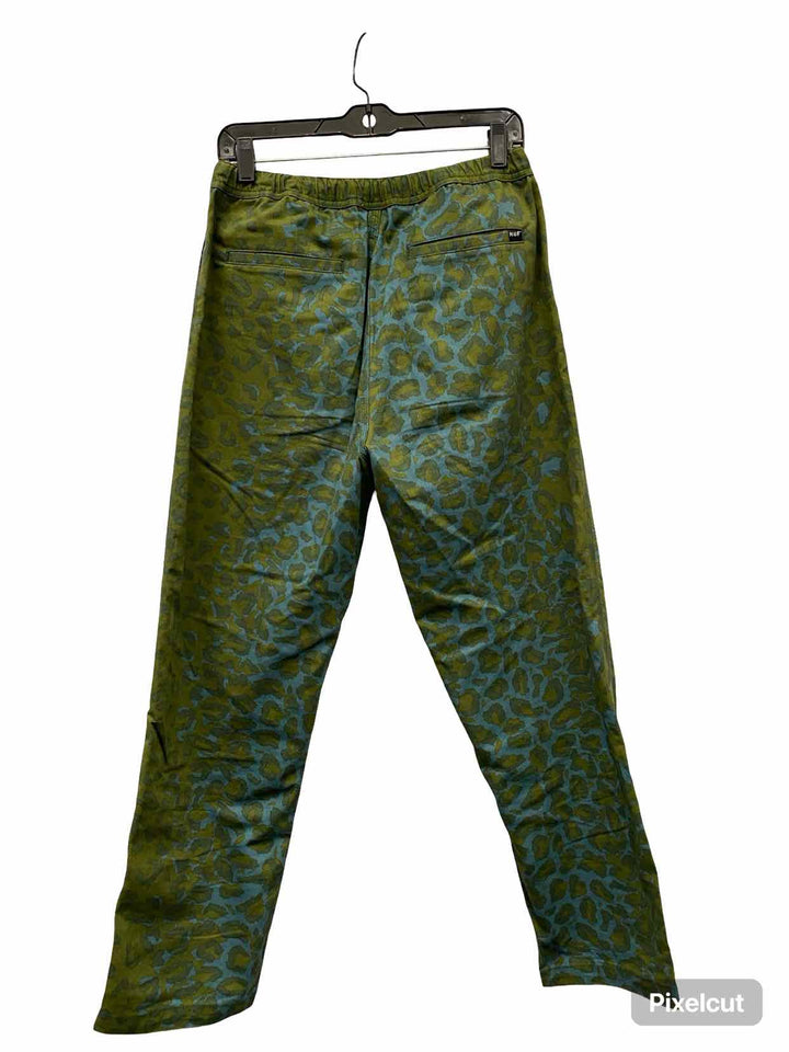 Huf Size S Green Print Pants