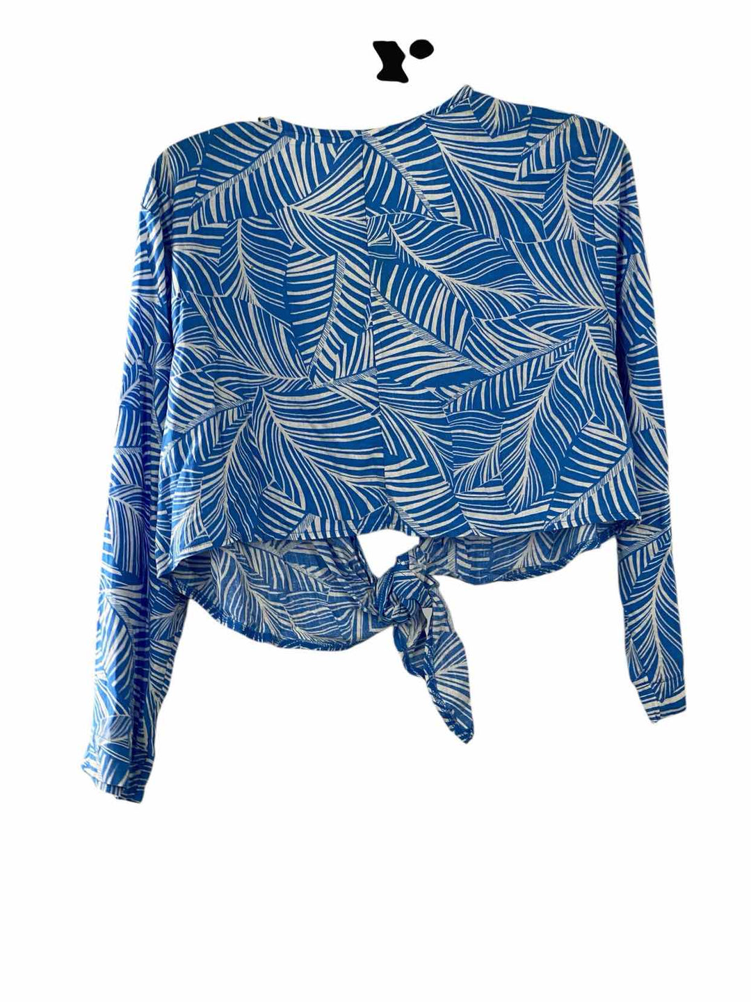 Shade & Shore Size XL Blue White Long Sleeve Shirts