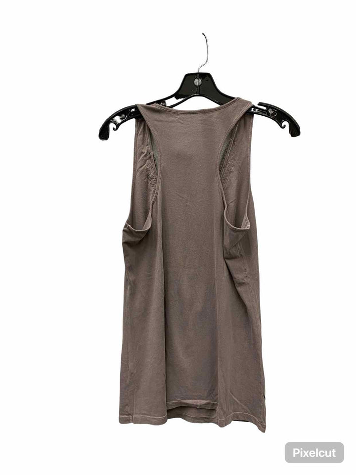 Velvet Size M Brown 100% cotton Tank Top