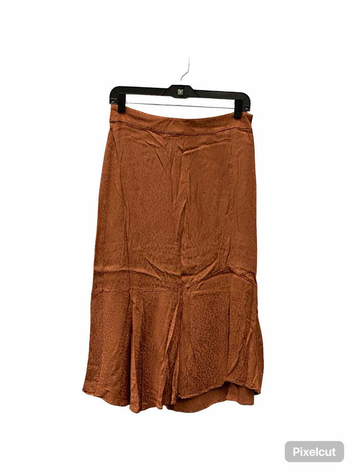 MadeWell Size 8 Brown Skirt