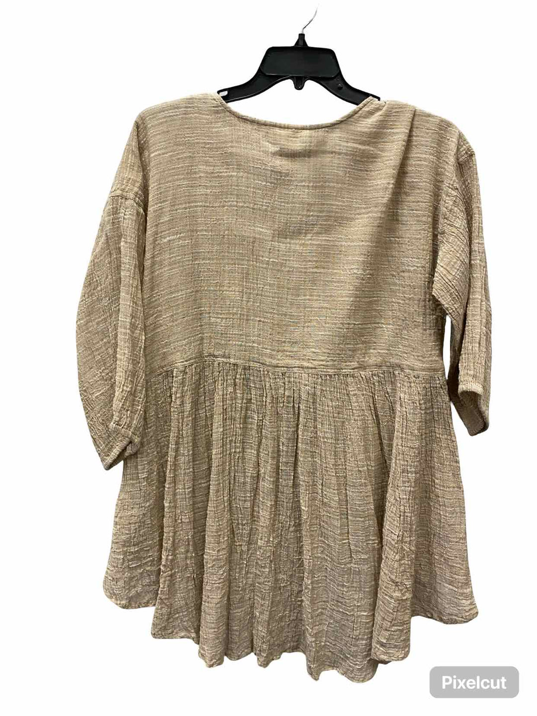 Paper Lace Size OS Beige 100% cotton Long Sleeve Shirts