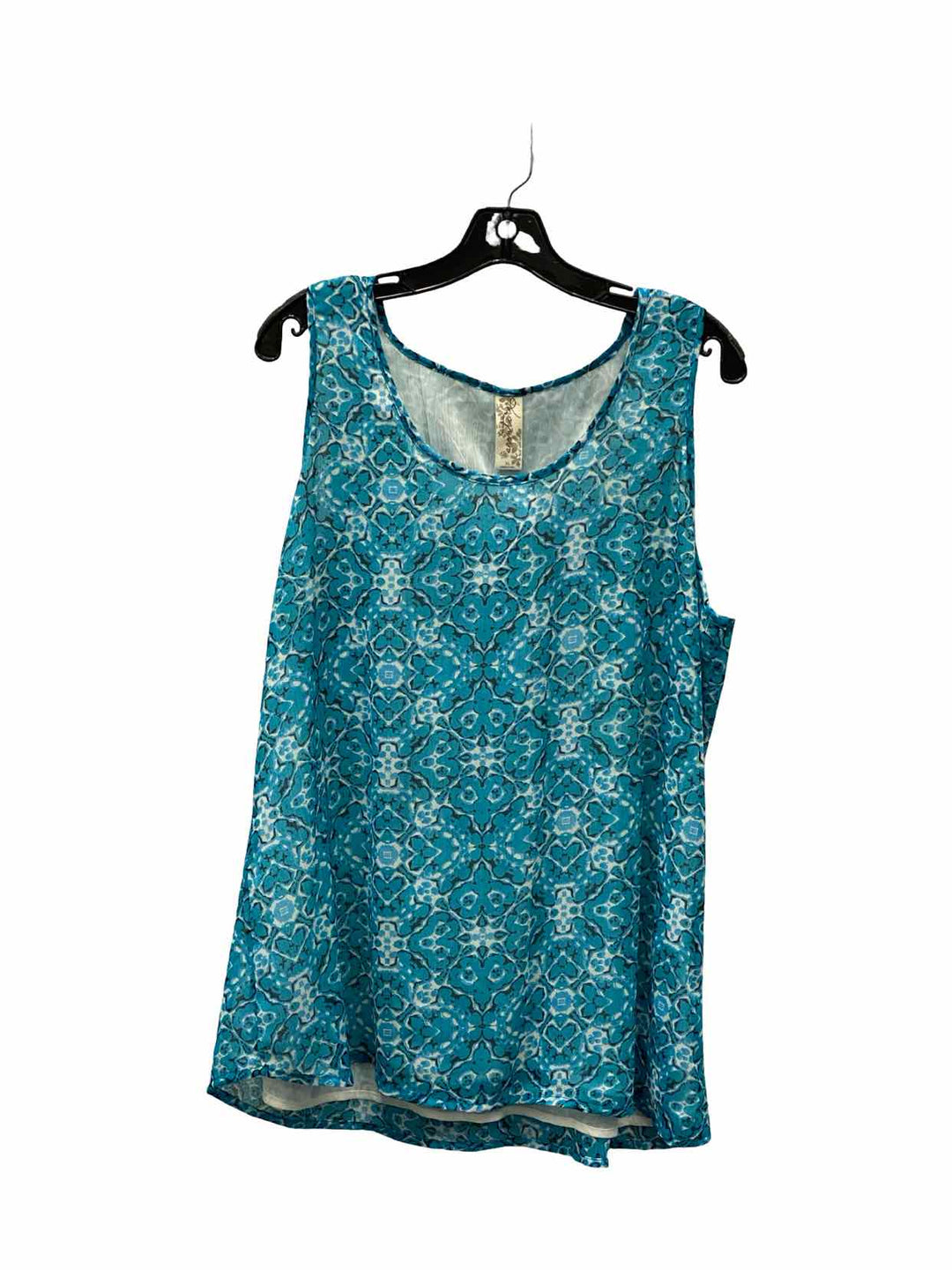 Aventura Size XL Blue print Tank Top