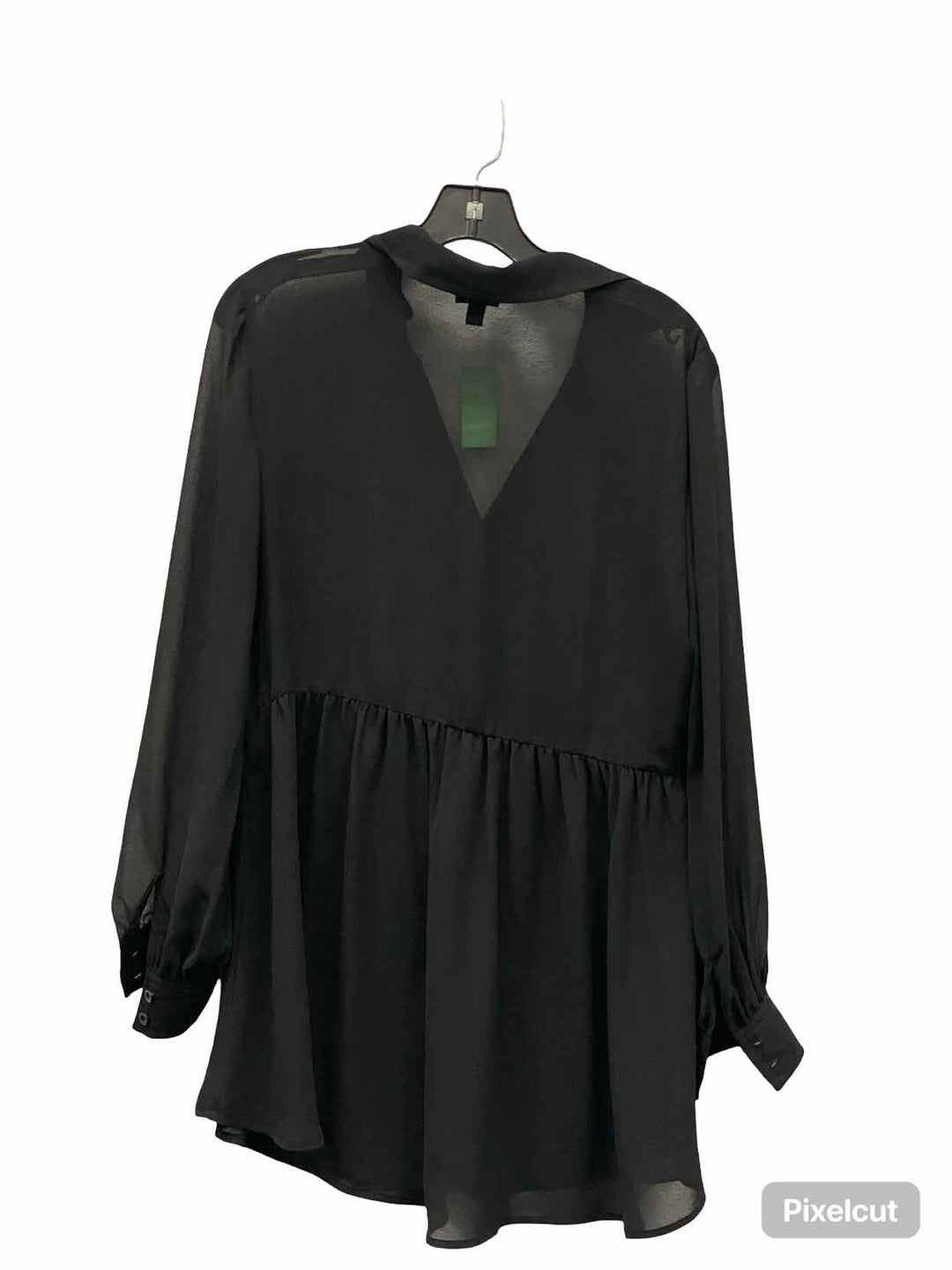 Torrid Size 00 Black Long Sleeve Shirts