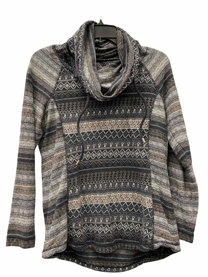 Woolrich Size S Grey & Black 100% cotton Sweatshirt