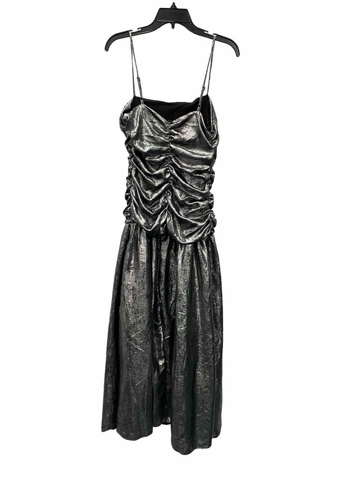 LaMaise Size M Silver Dress