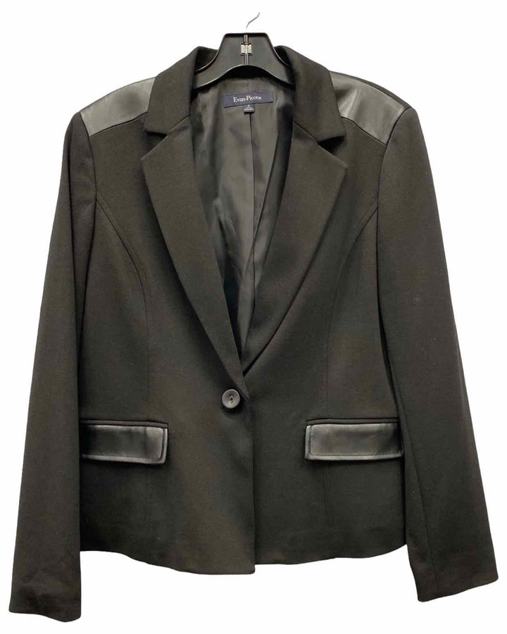 Evan Picone Size 12 Black NWT Blazer