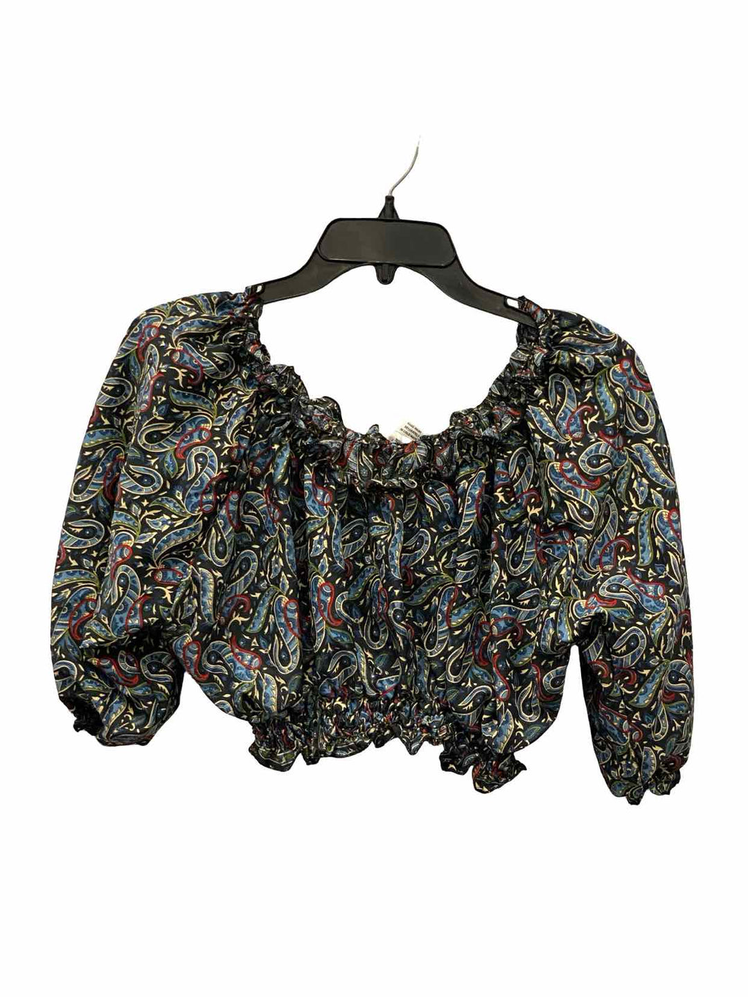 Kathmandu Size M/L Blue Multi Print Long Sleeve Shirts