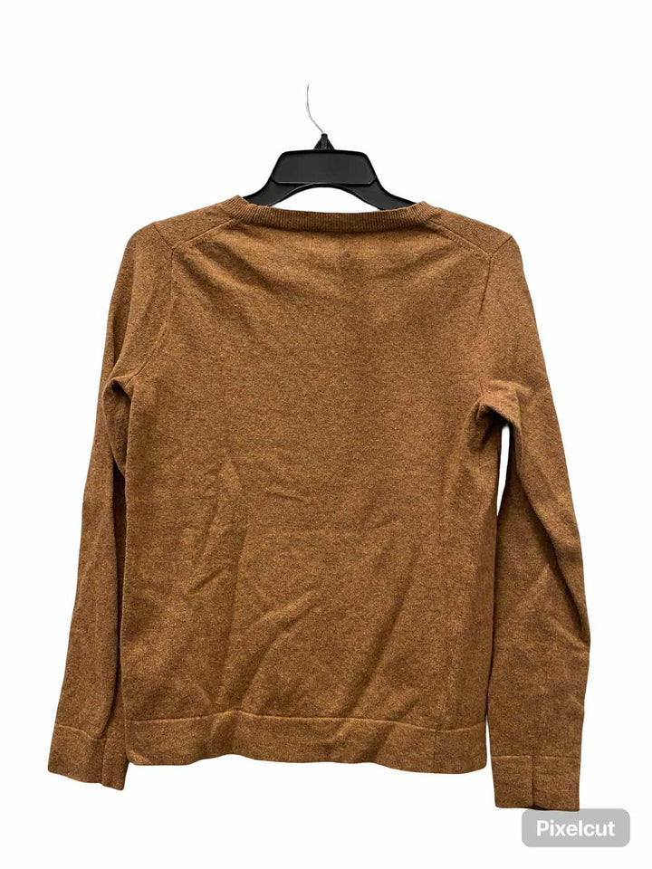 J Crew Size S Brown 35% Merino Wool Sweater