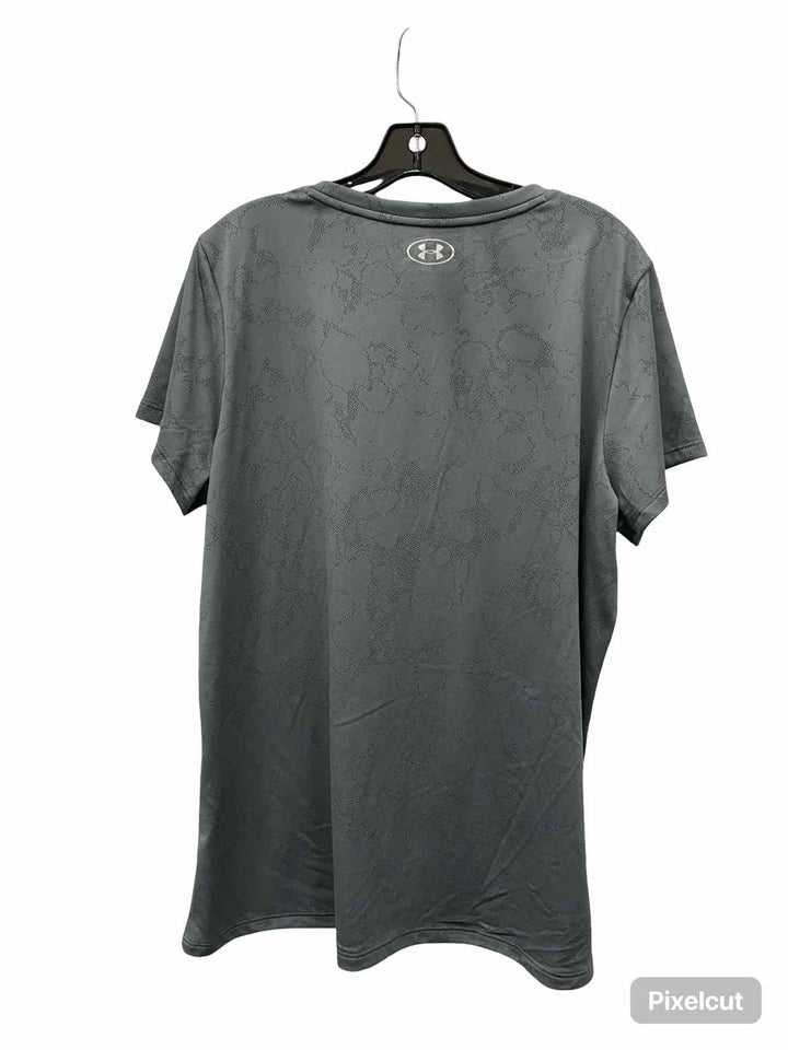 Under Armour Size XL Grey Athletic Short Sleeve