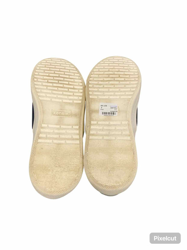 Kensie Shoe Size 7.5 Blue Salia Slip On Sneakers