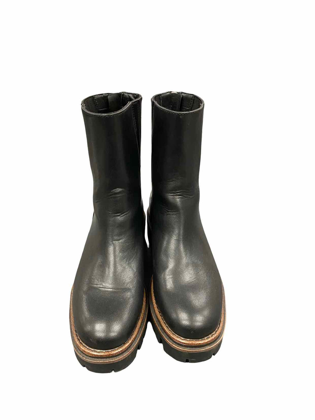 Korks Shoe Size 8.5 Black Vivi Lug Boots(Ankle)