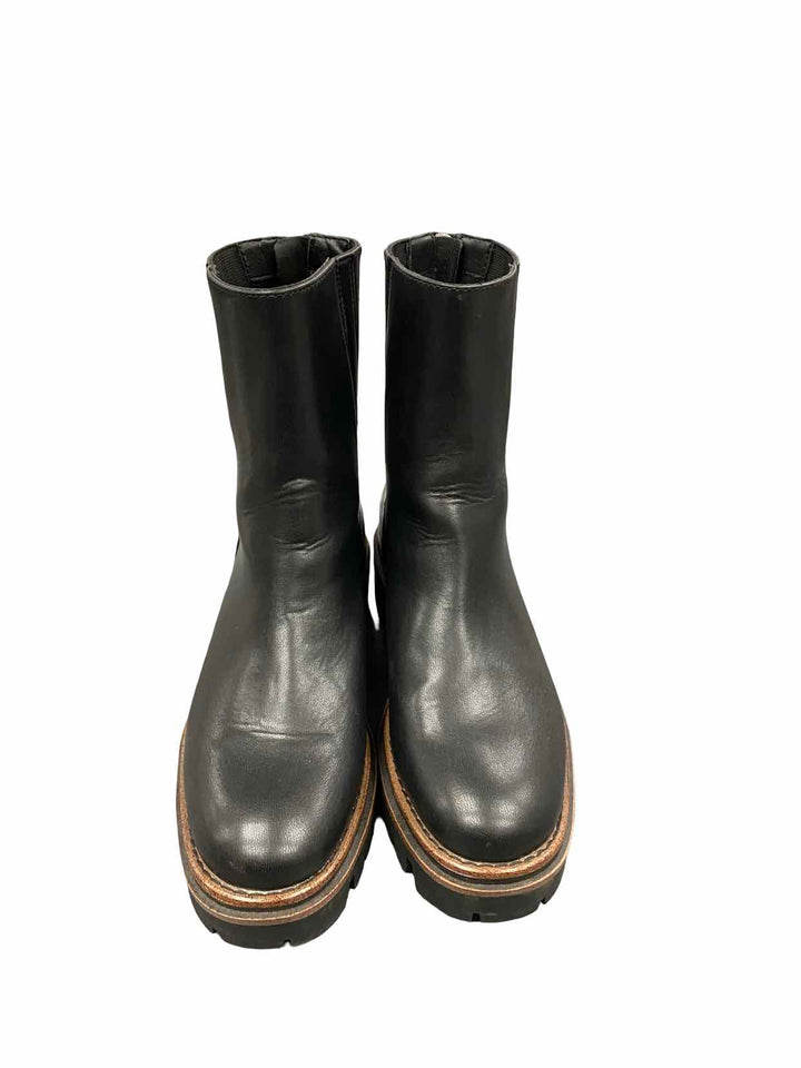 Korks Shoe Size 8.5 Black Vivi Lug Boots(Ankle)