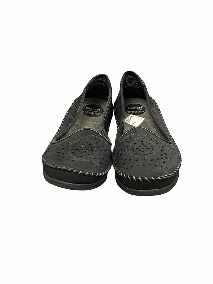 Earth Originals Shoe Size 9 Gray Suede Lark Lindsey Slipons Flats