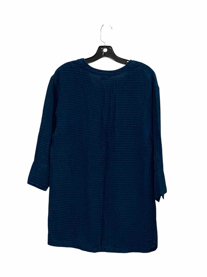 Tianello Size S Blue Long Sleeve Shirts