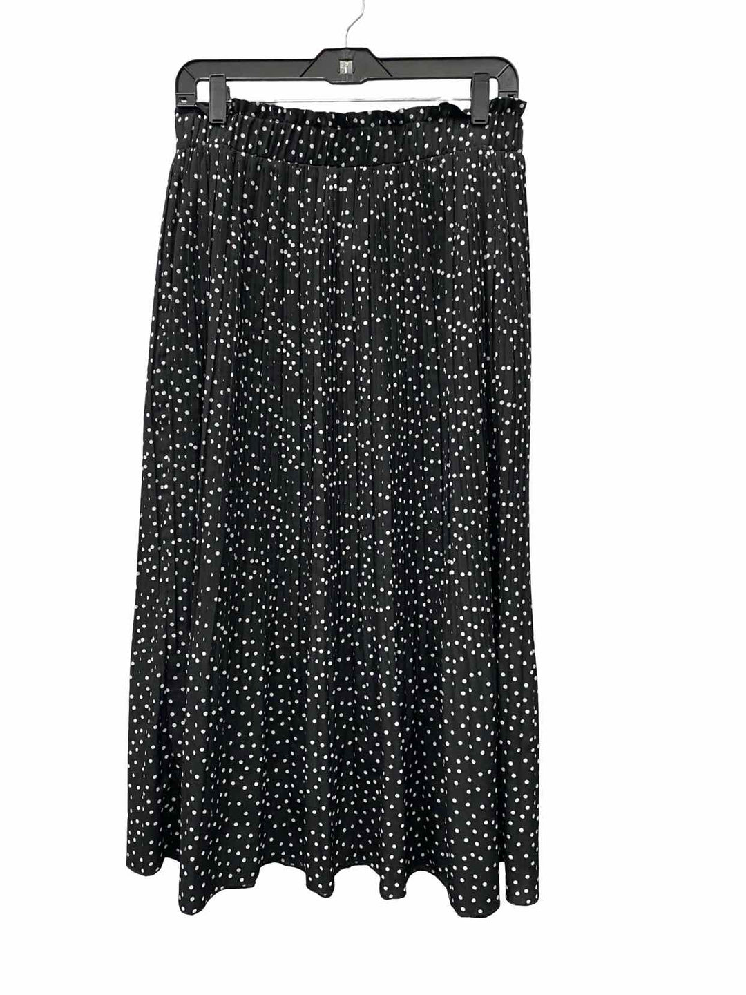 Exlura Size XL Black White Poka dot Skirt