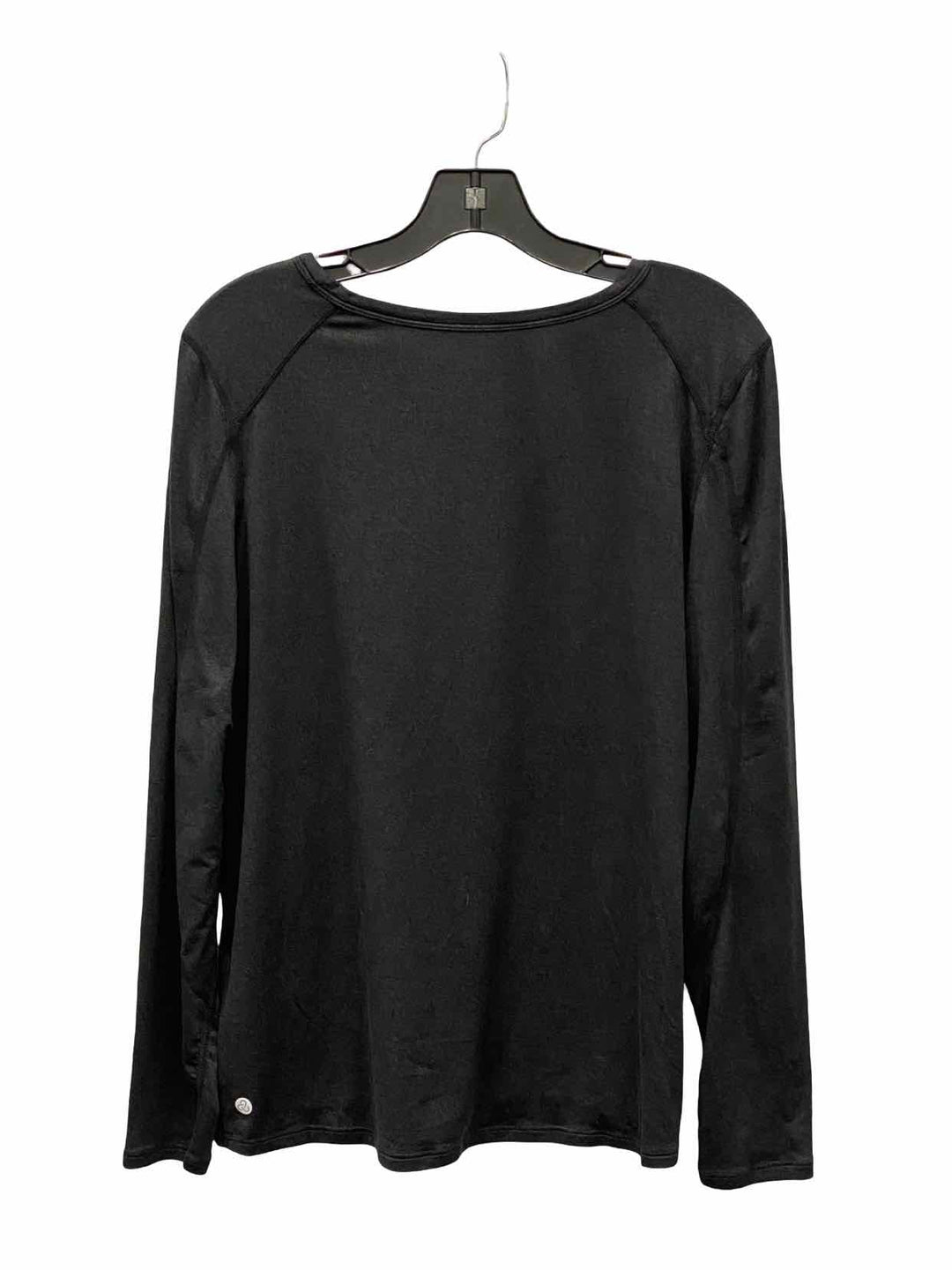 Zella Size L Charcoal Athletic Long Sleeve