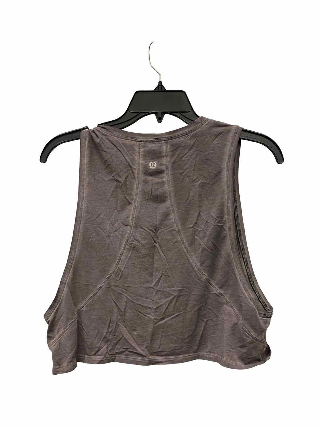 Lululemon Size 6 Grey Athletic Tank Top