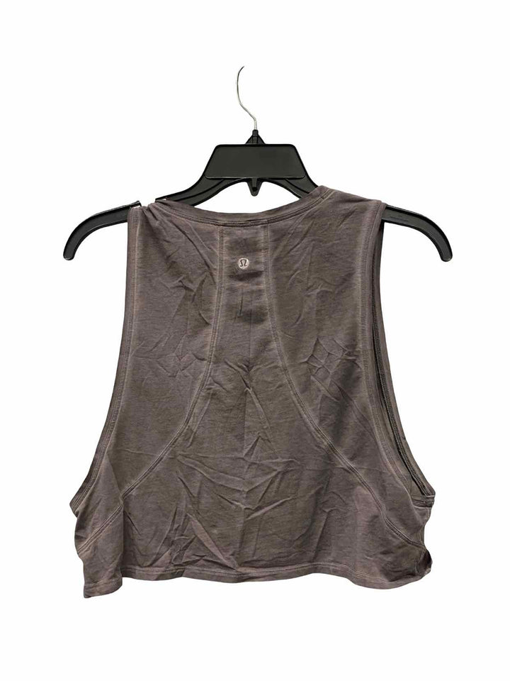 Lululemon Size 6 Grey Athletic Tank Top