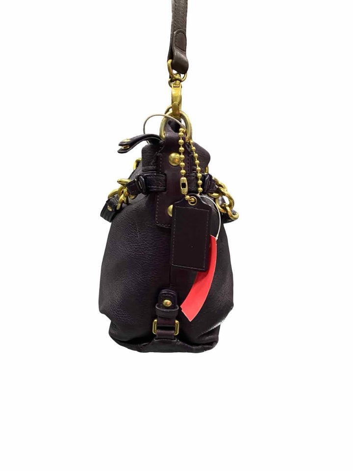 COACH Dark Egg plant Brooke Hobo (Style 14142) Purse