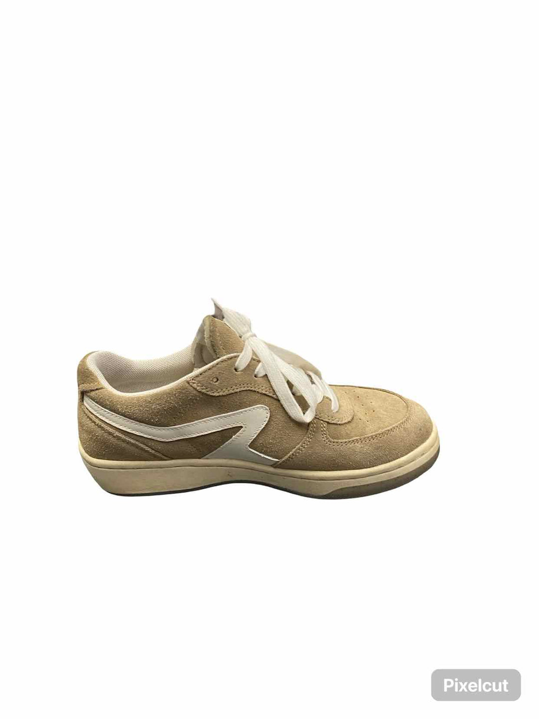 Rag & Bone Shoe Size 37.5 Dove/Sand Suede/Leather Retro Court Sneakers