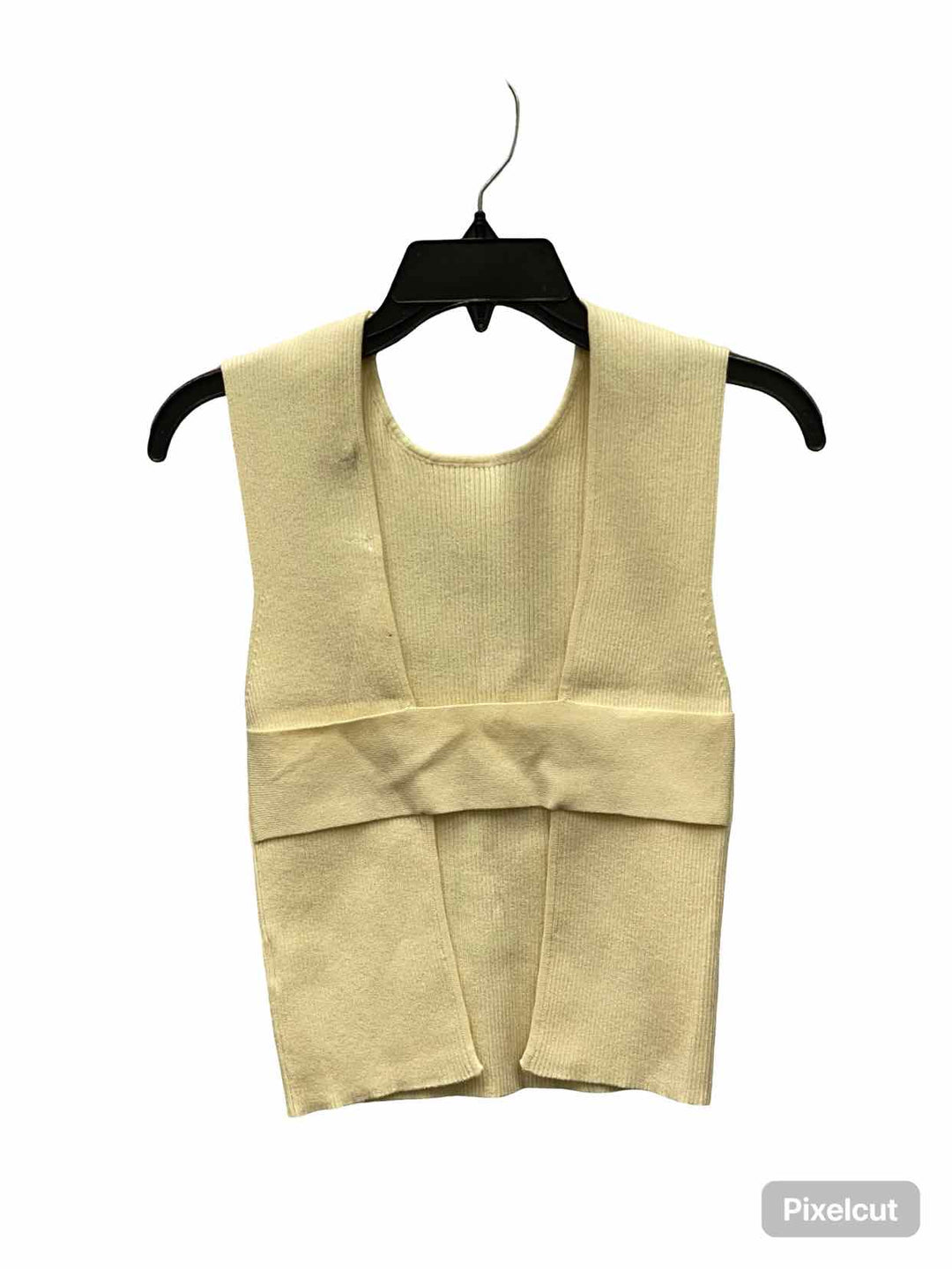 Express Size M Cream Tank Top