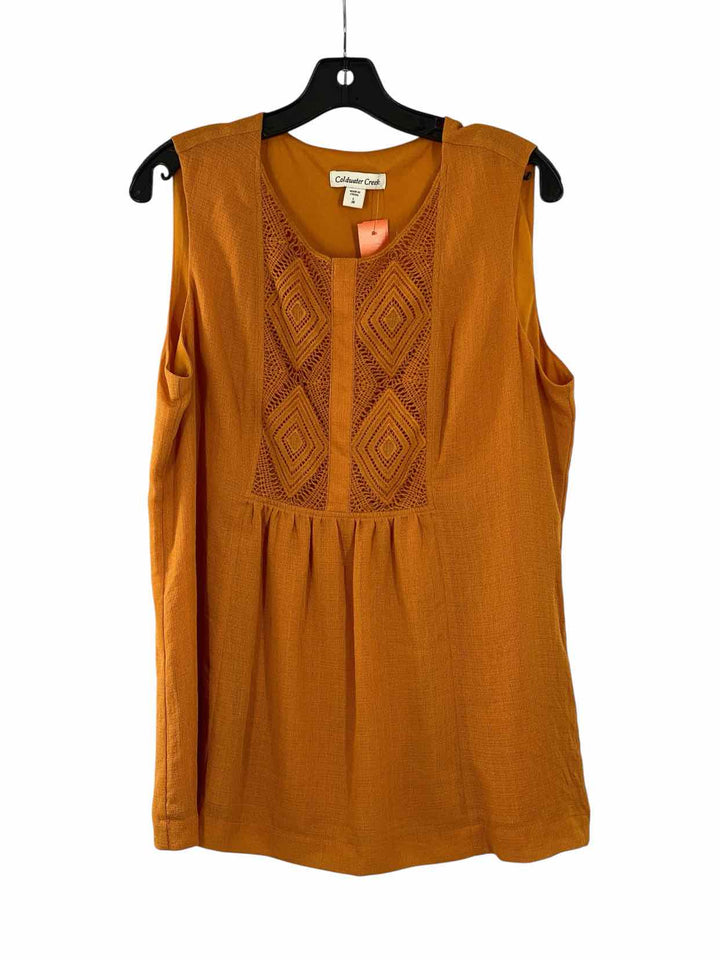 Coldwater Creek Size L Yellow Tank Top