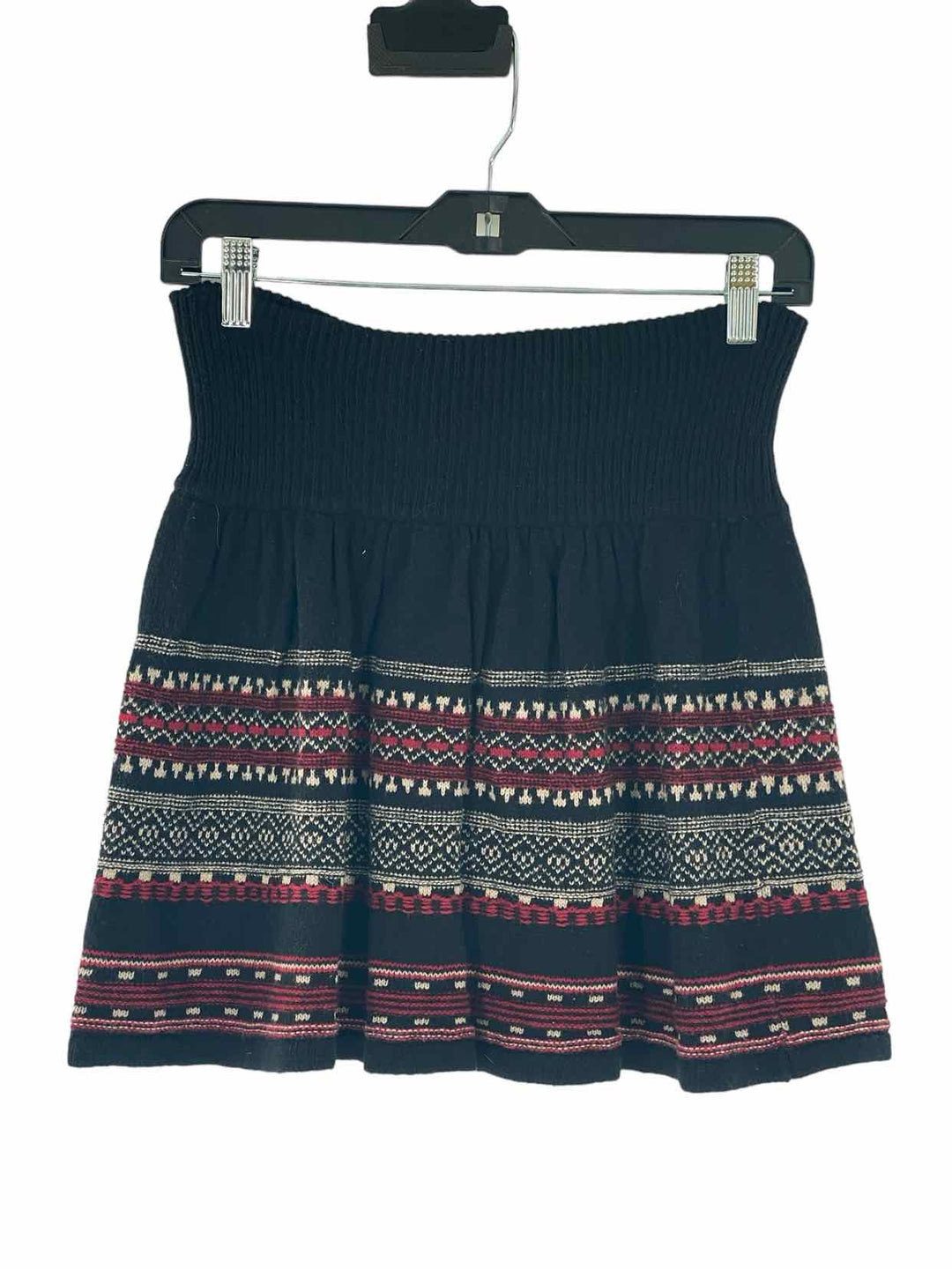 ZARA Size M Black Multi Skirt