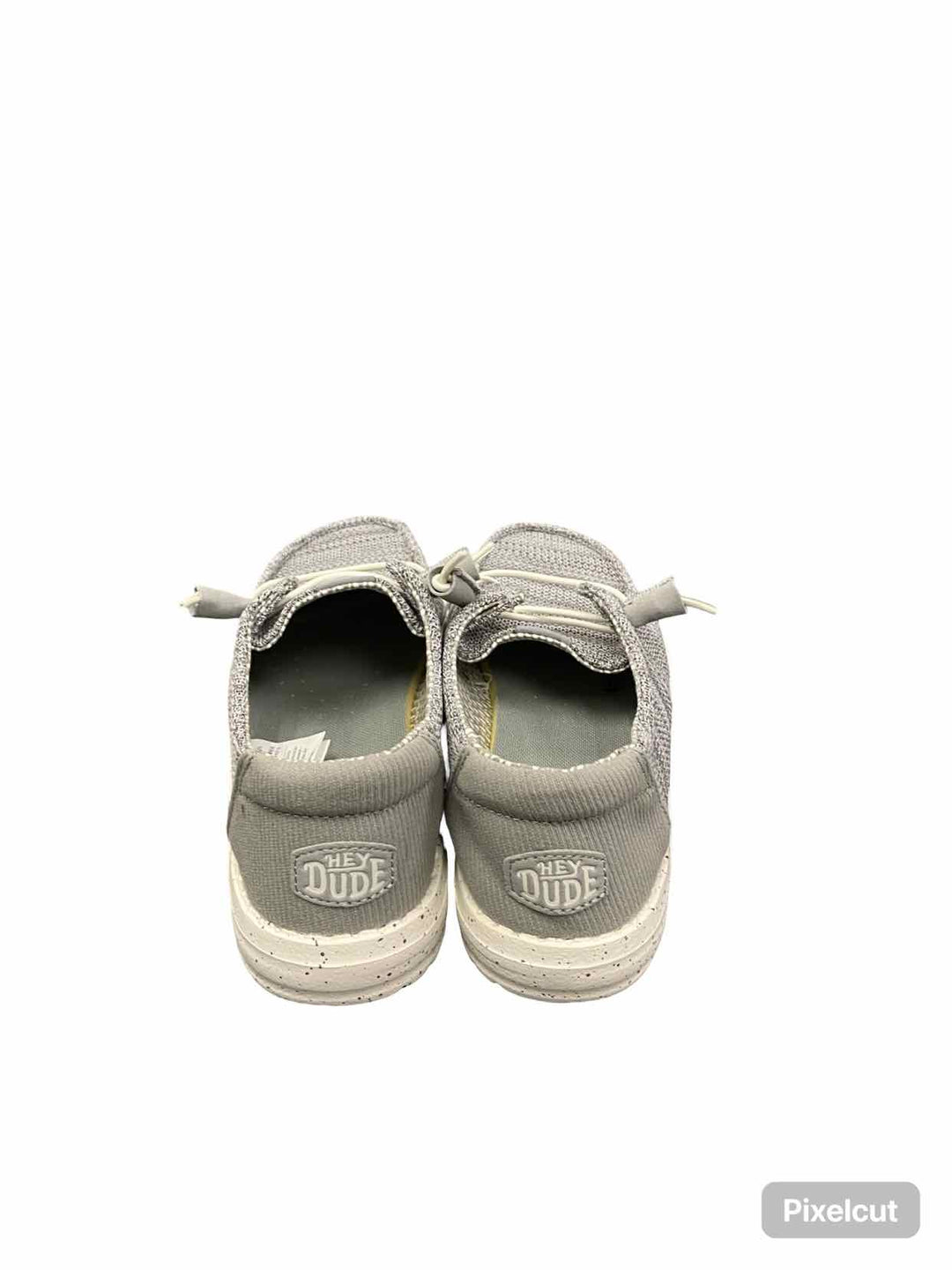 Hey Dude Shoe Size 7 Grey NWT Wendy Stretch Sox Flats