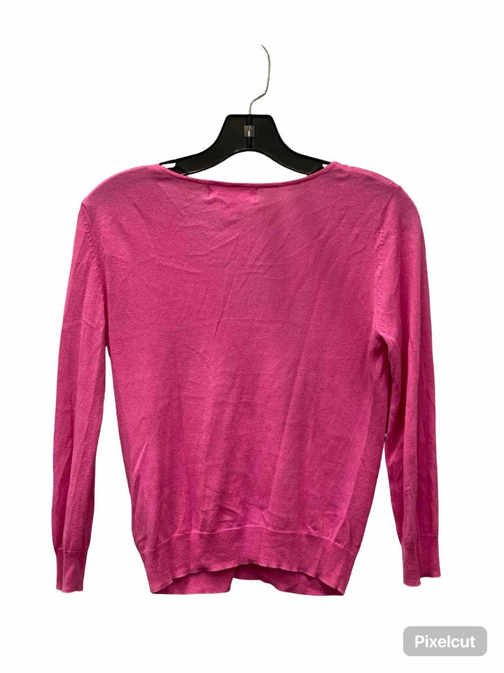 Michael Kors Size S Pink Cotton & Rayon blend Long Sleeve Shirts