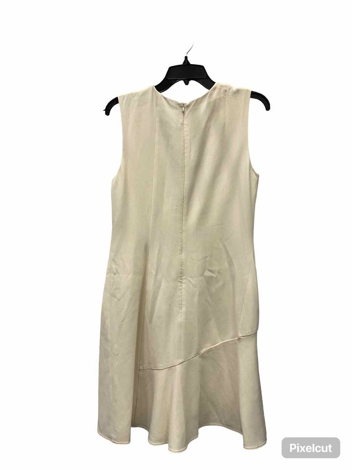 Theory Size 8 Cream Dress