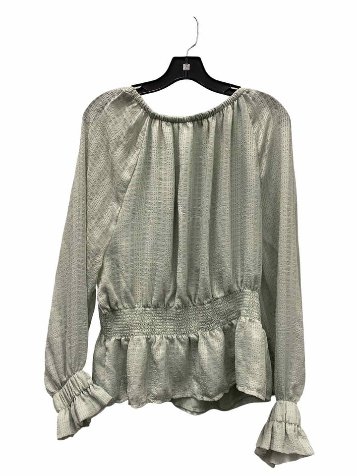 Ann Taylor Size XL Green Long Sleeve Shirts