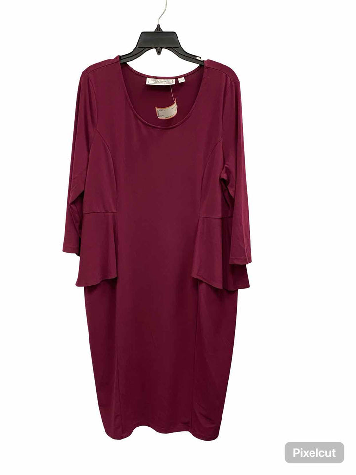 Simonton Says Size L Purple Dress