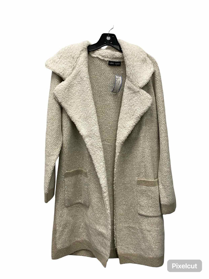 Love Token Size M Cream Beige Jacket