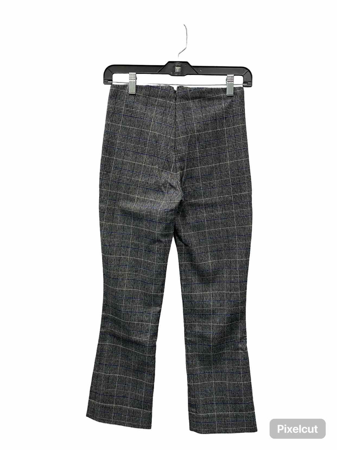 Bailey 44 Size XS Grey Blue Plaid Pants